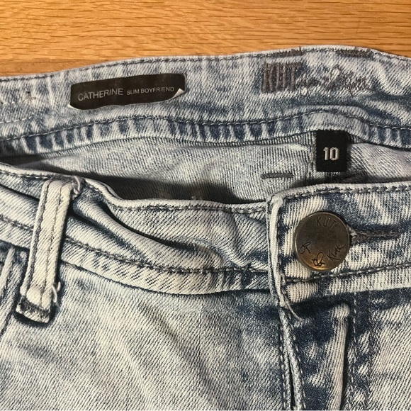 Kut from the Kloth Catherine Boyfriend size 10 - Picture 4 of 4
